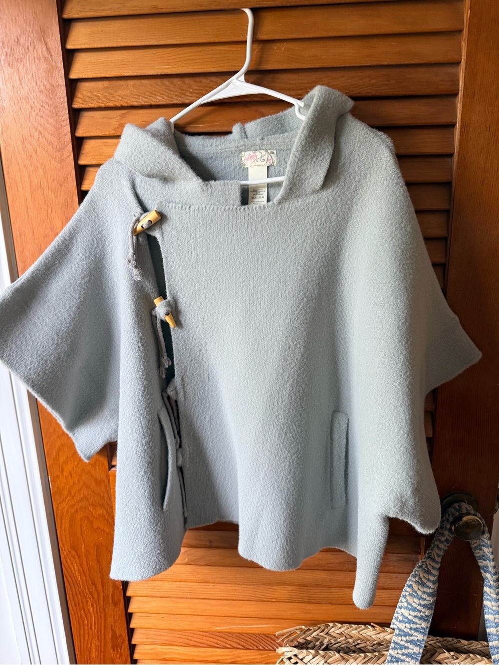 Free People Toggle Poncho